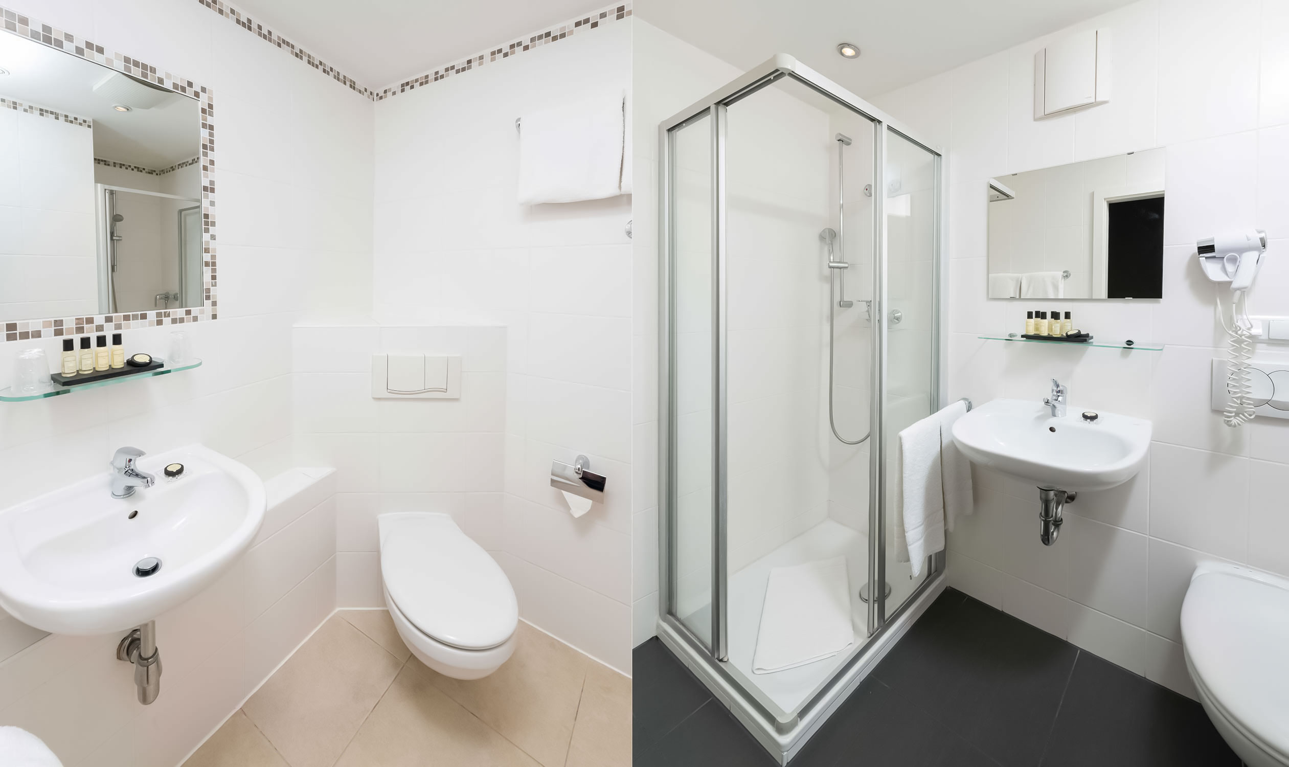 Munich Inn Design Hotel vue salle de bain et de la toilette